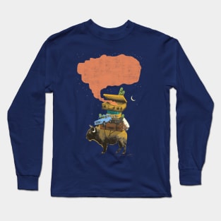 BUFFALO TRAVELS Long Sleeve T-Shirt